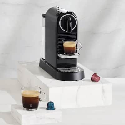 De'Longhi CitiZ Single Serve Espresso Machine Limousine Black De'Longhi CitiZ Single Serve Espresso Machine Limousine Black