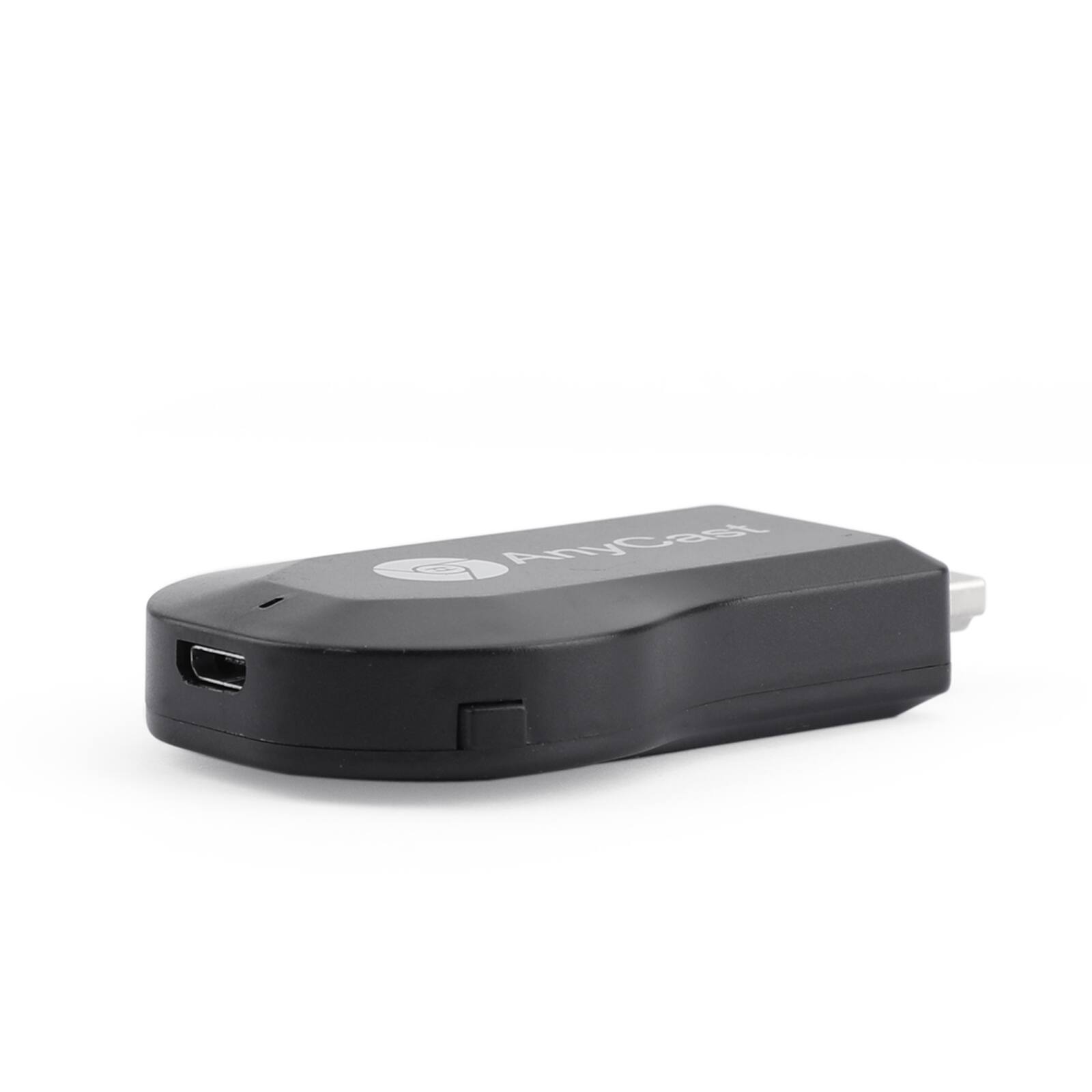 Alt View 5. Topteng - 4K M100 WiFi Display Dongle - Wireless HDMI Streaming Stick for TV, Airplay/Miracast/DLNA, for iOS/Android/Windows - Black.