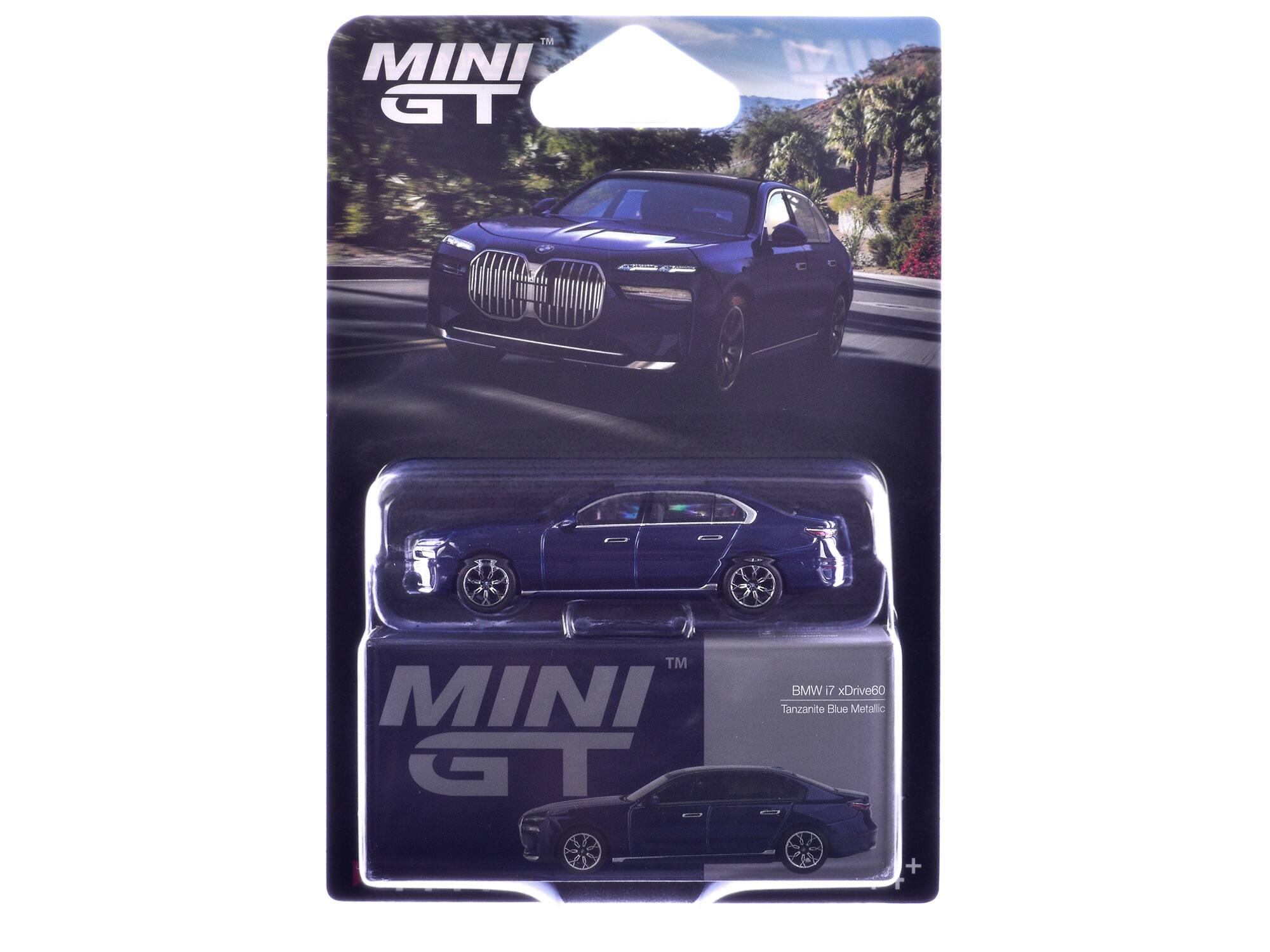 TM MINI GT  
BMW i7 xDrive60  
Tanzanite Blue Metallic