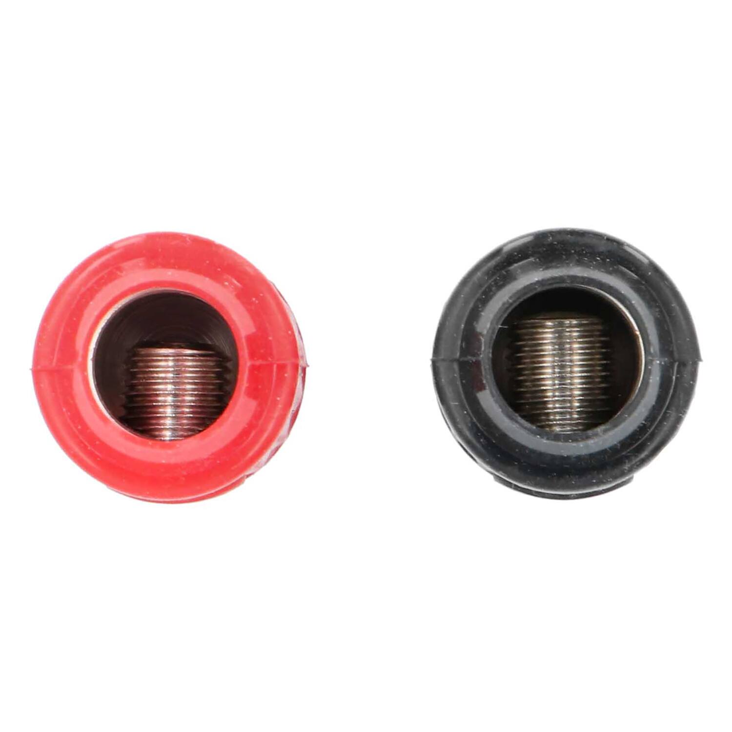 Alt View 1. Install Bay - IBWRD04P Single 0 AWG to 4 AWG Amplifier Input Wire Reducer, Pair - Black/Red.