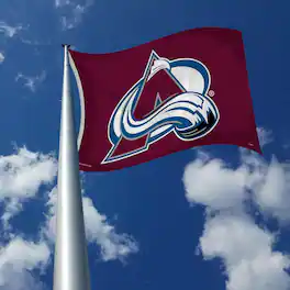 Rico Industries - Colorado NHL Avalanche 3X5 Indoor Outdoor Banner Flag - Multi