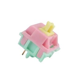 Pro Link Techs - Rgb Linear Cream Switches - Pink