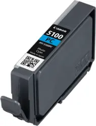 Canon - PFI-5100 AMR LUCIA PRO II Standard Capacity Ink Cartridge - Photo Cyan - Front_Zoom