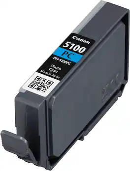 Canon - PFI-5100 AMR LUCIA PRO II Standard Capacity Ink Cartridge - Photo Cyan