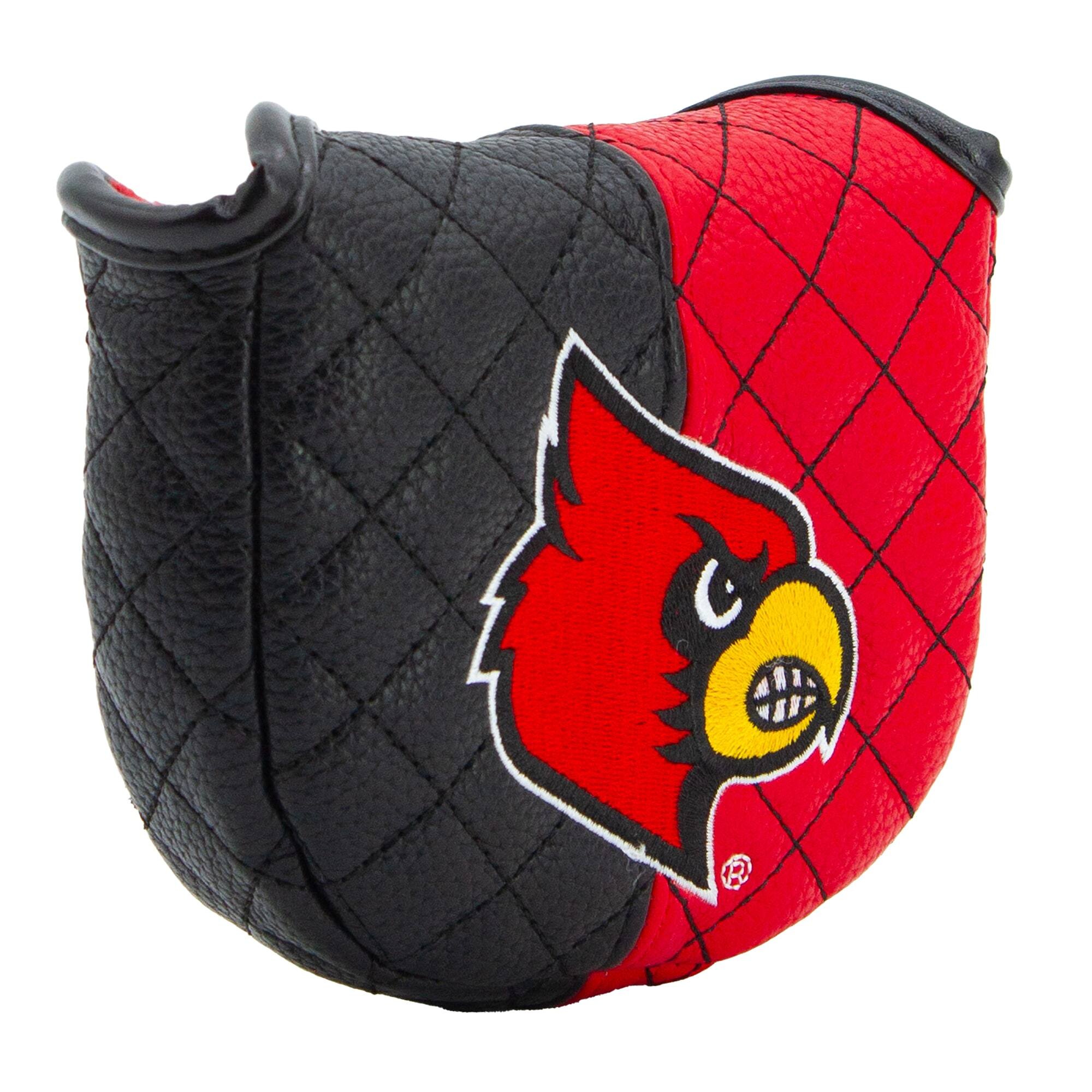 Alt View 2. Team Golf - Louisville Cardinals Quilted Mallet Putter Cover - Multicolor.