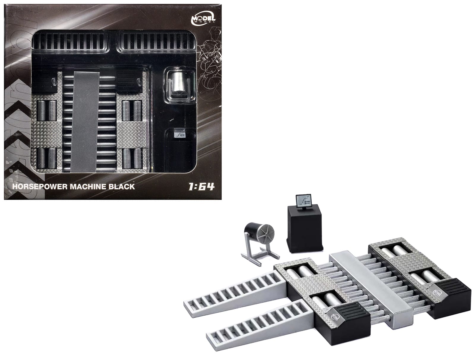 Horsepower Machine Black 1/64 Diecast Model by Model Model price history on PriceWatchPro