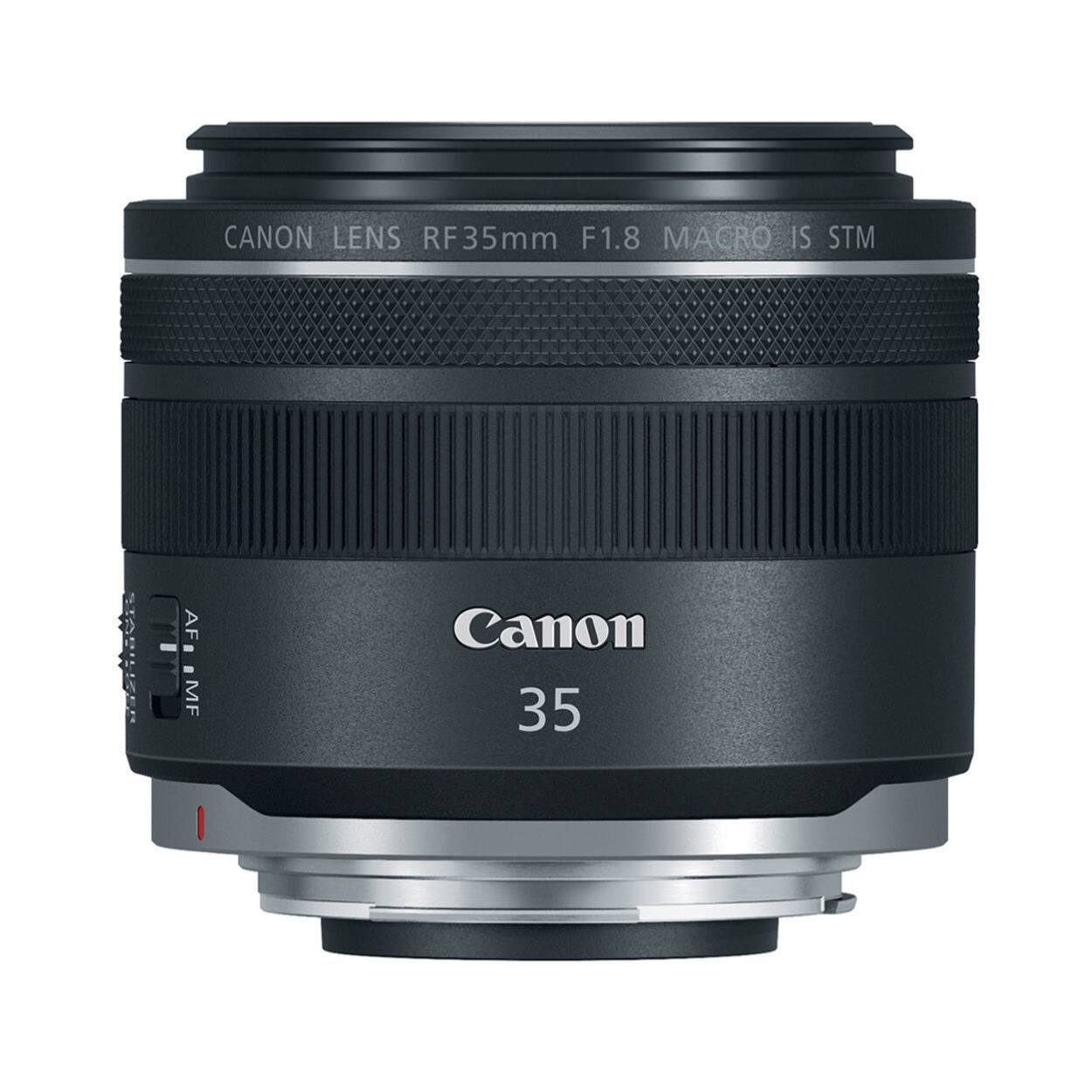 CANON LENS RF35MM F1.8 MACRO IS STM SABILIZER AF
