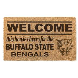 Jardine - Buffalo State Bengals 18" x 30" Welcome Doormat - Brown