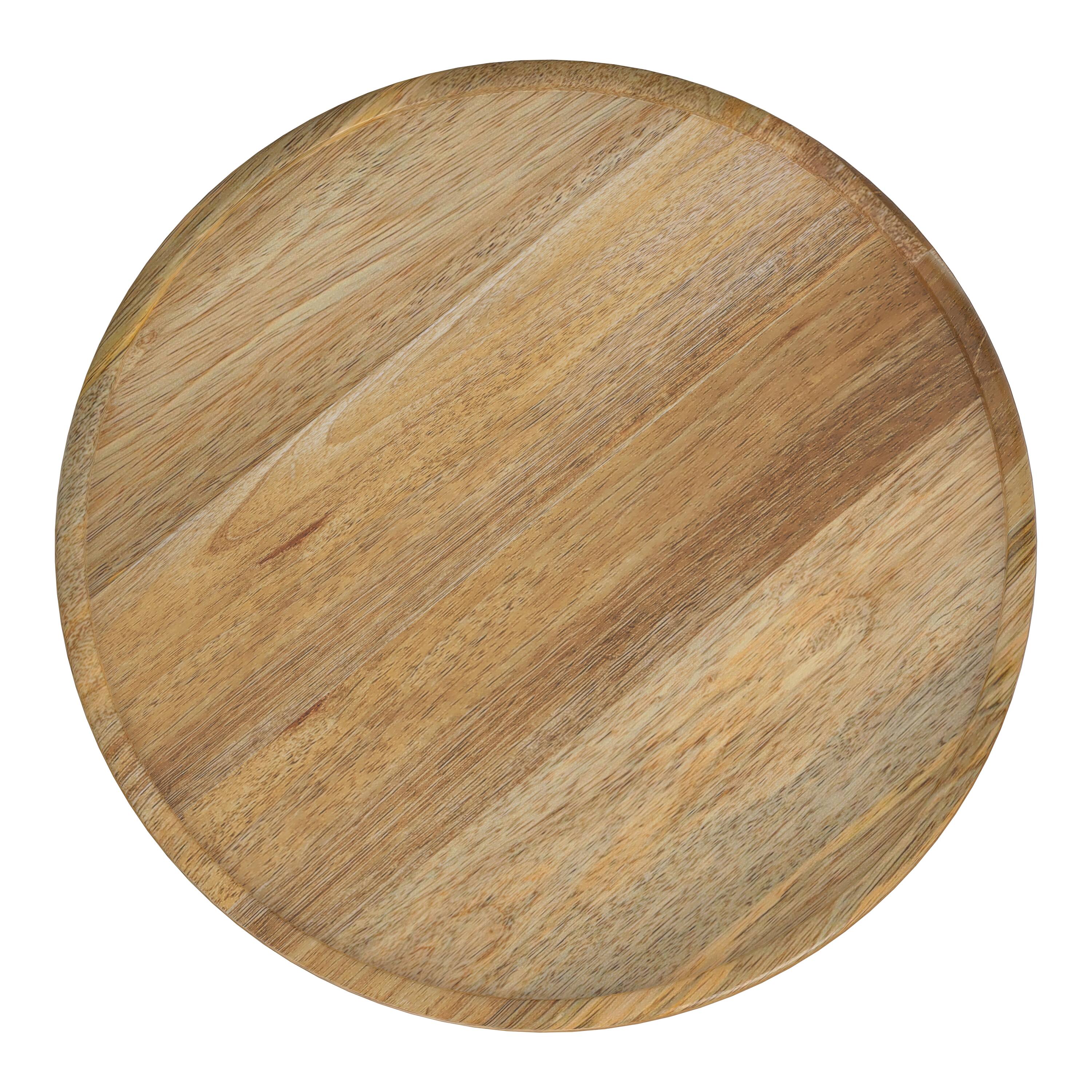 Back. Simpli Home - Turner 12 inch Wide Solid Mango/Genuine Marble/Iron Modern End Table in Natural/Antique Brass/White - Natural, Antique Brass.