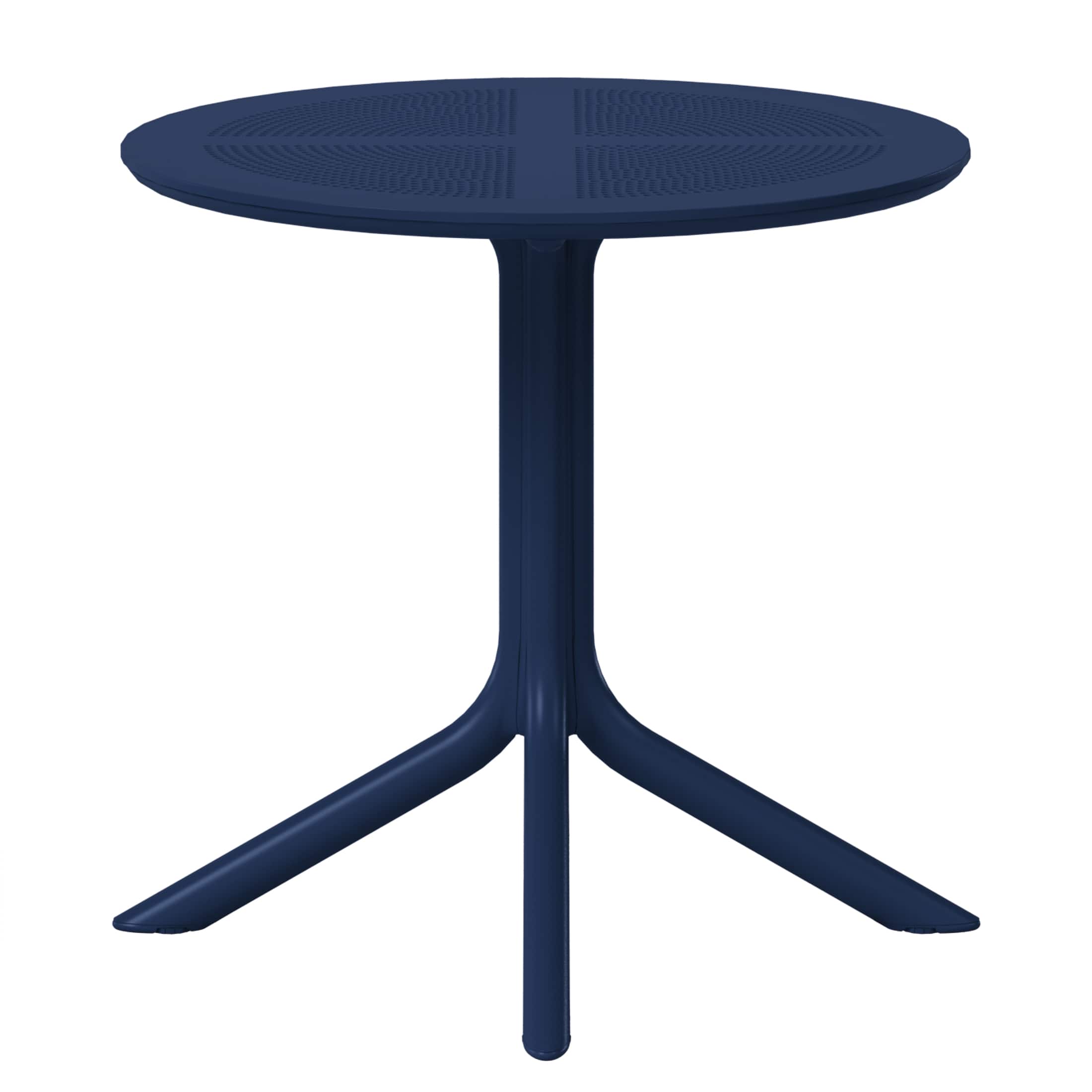 "WestinTrends - Playa 31.5"" Round Plastic Outdoor Patio Dining Table for 4 - Navy Blue" price history on PriceWatchPro