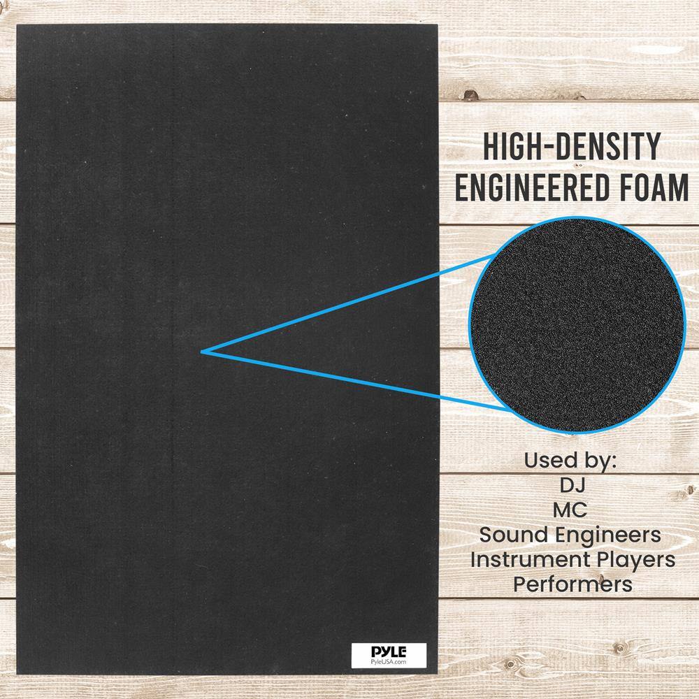 HIGH-DENSITY ENGINEERED FOAM

Used by:
DJ
MC
Sound Engineers
Instrument Players
Performers

PYLE
PyleUSA.com