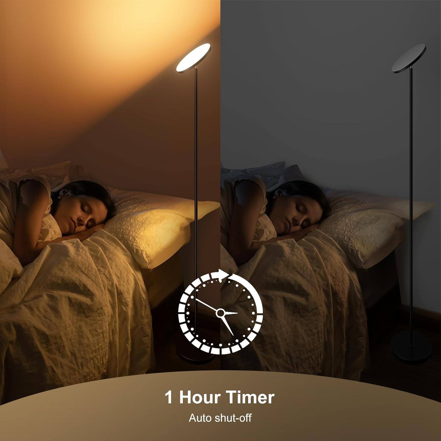 1 Hour Timer  
Auto shut-off