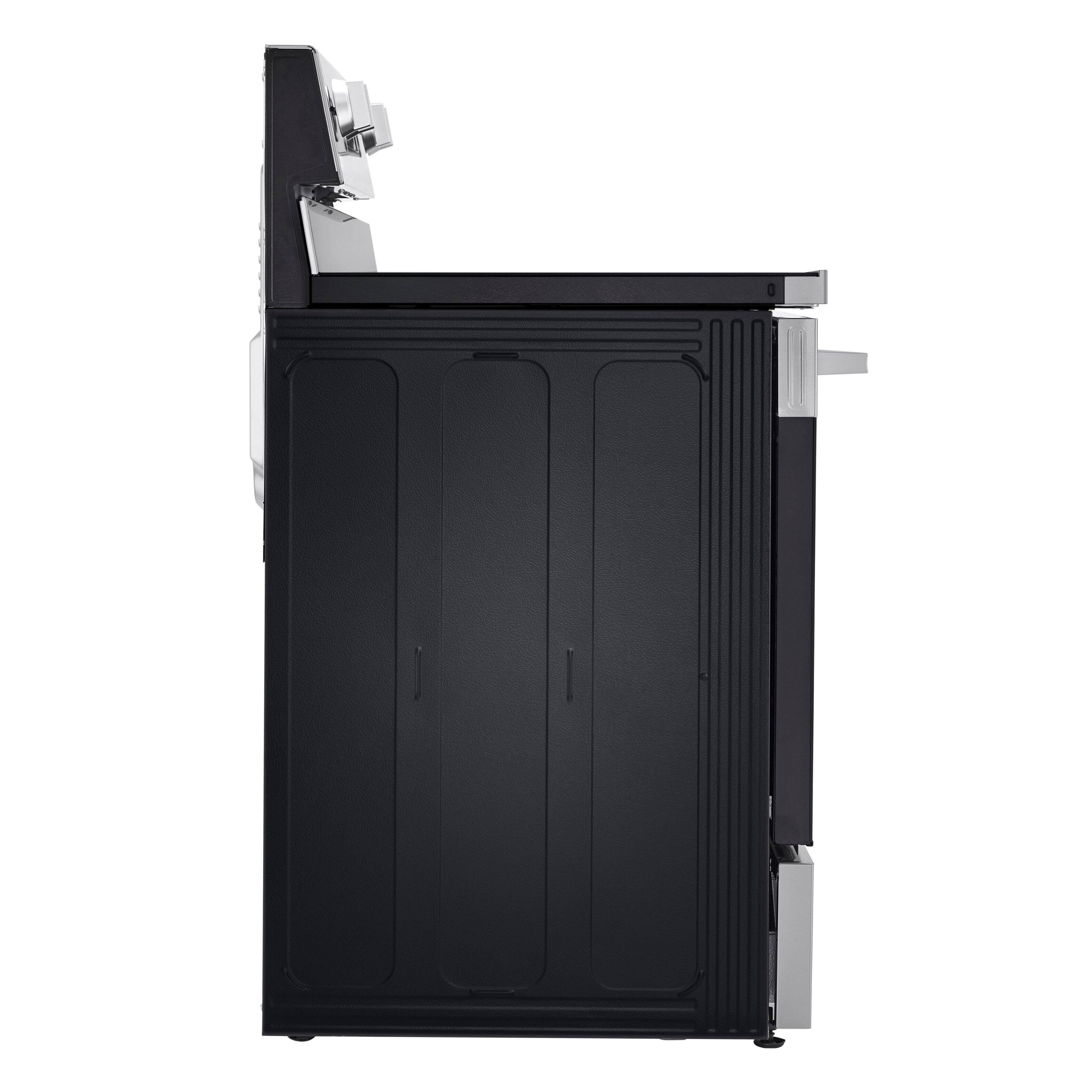 Alt View 19. LG - 6.3 Cu. Ft. Freestanding Electric Induction True Convection Smart Range with Air Fry and EasyClean - Stainless Steel.