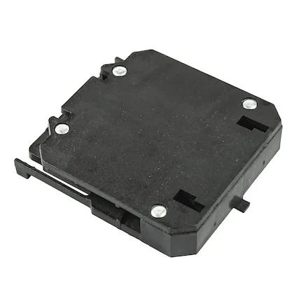 Front. HQRP - Auxiliary Switch Replacement for SA1Z600VS - 10 A 600 VAC 1NO-1NC #6-32 Screw Terminals Contactor - Black.