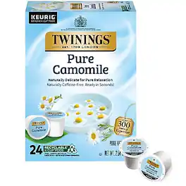 Twinings - Pure Camomile Herbal Tea, Keurig® K-Cup® Pods, 24/Box (TNA85790)