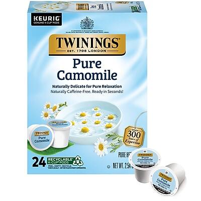 Twinings - Pure Camomile Herbal Tea, Keurig® K-Cup® Pods, 24/Box (TNA85790)