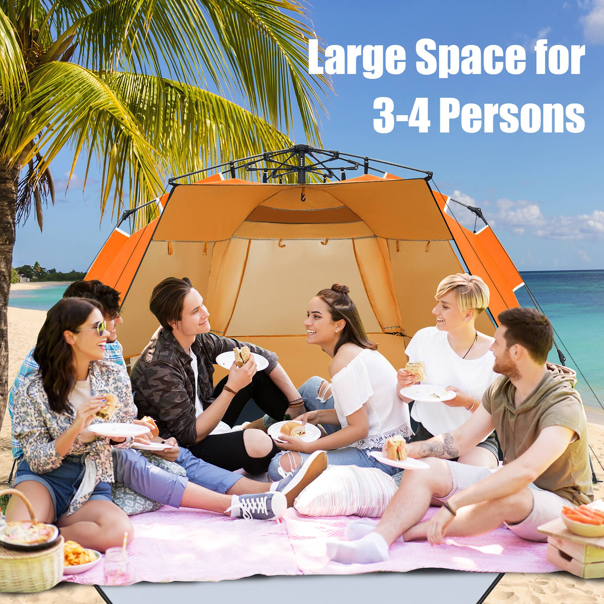 Large Space for 3-4 Persons