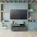 Angle. Sorbus - Sorbus TV Stand with 2 Drawers – Fits Most Flat-Screen TVs – Modern Media Console with Gaming Console Storage -Black - Black.