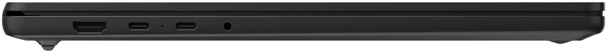 Alt View 9. LG - gram Book 16" 120Hz Touch-Screen Laptop  WUXGA AMD Ryzen AI 7 445 Processor with 16GB RAM - 1TB SSD - Titan Black.