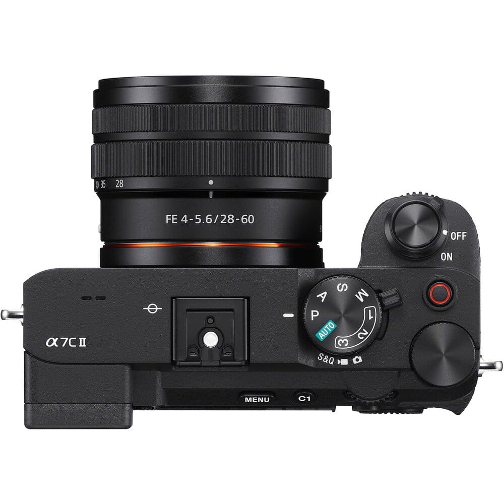Bundle Sony a7C II Full Frame Mirrorless Camera Black + 28 60mm