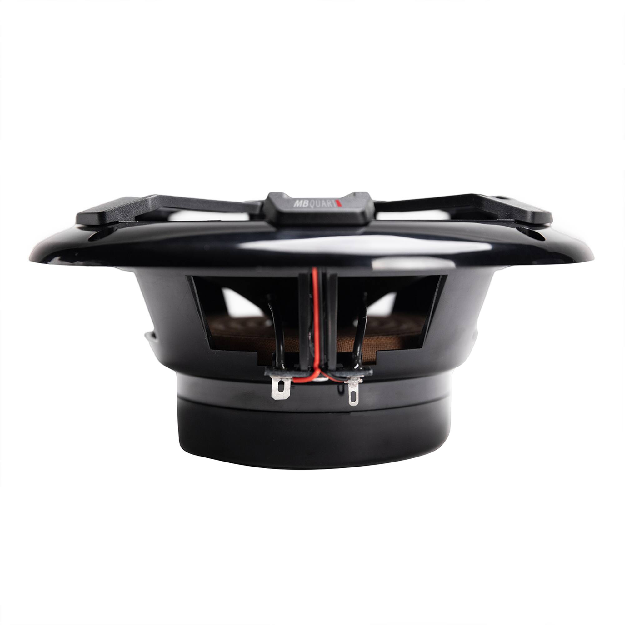 Alt View 10. MB Quart - MB Quart NF1-116B Nautic Series Marine Coaxial Speakers, 2 Pair, 6.5 Inch, Black - Black.