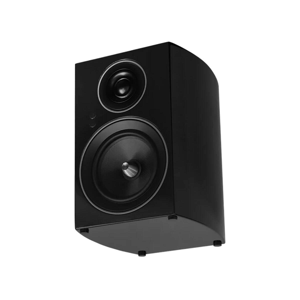 Alt View 6. Jamo - Jamo 2 Way Active BookshelfSpeaker High Gloss Black.