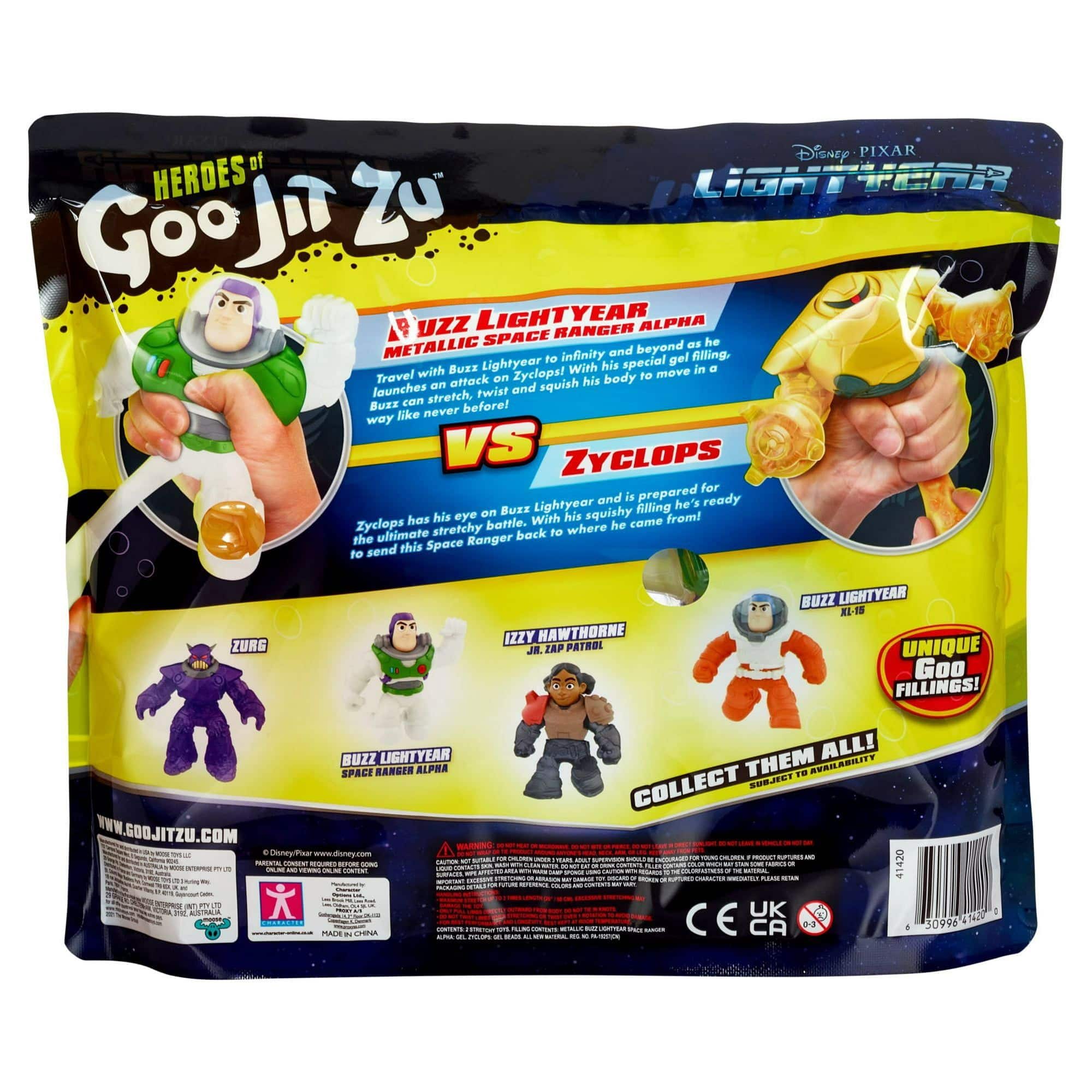 Moose Toys Heroes of Goo Jit Zu Disney Pixar Lightyear Lightyear