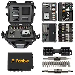 Fix It Sticks - Pro Armorer's Toolkit Gunsmith Set Bundle with Replaceable Multi-Tool & Nanuk 905 Hard Case - Black