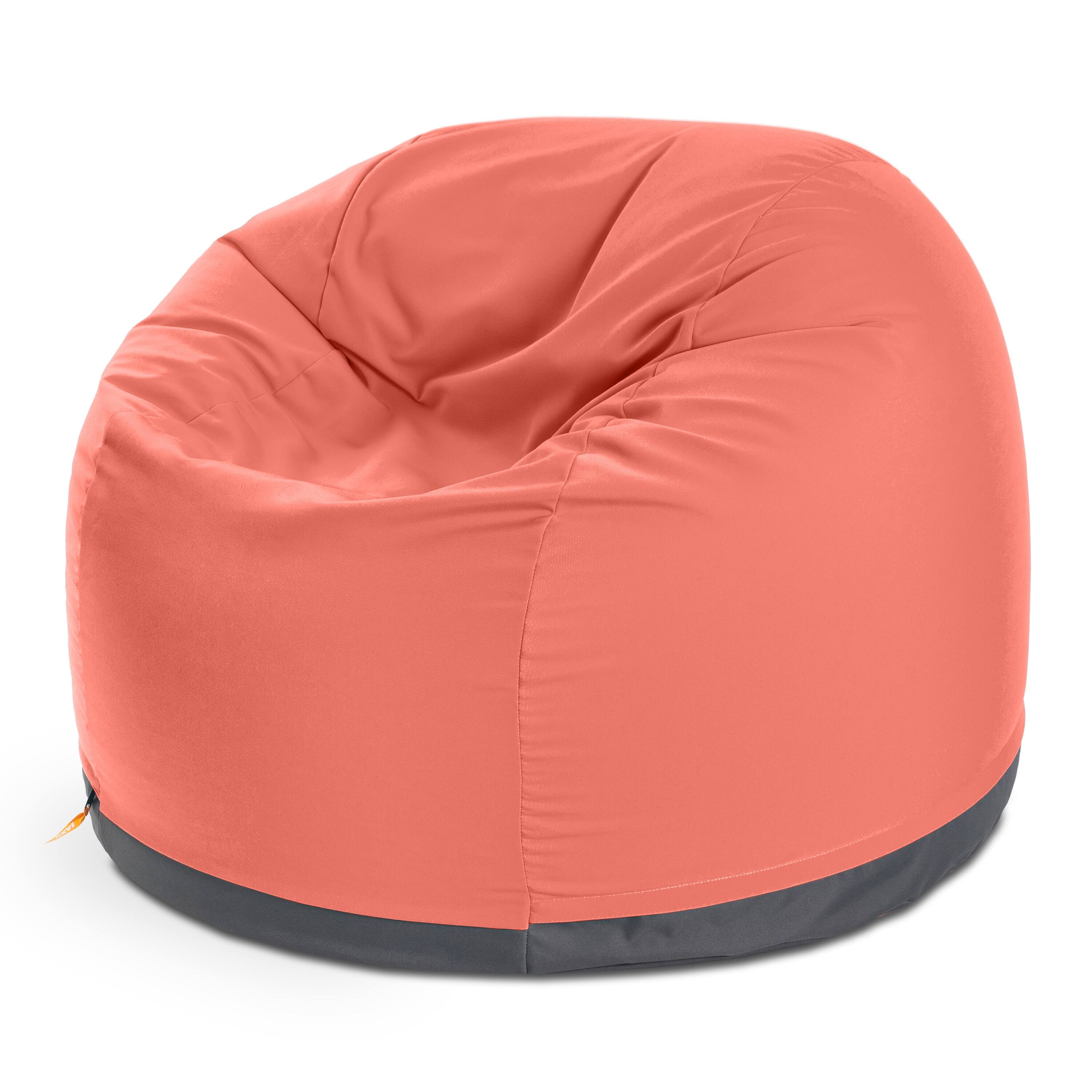 Jaxx - Palmetto Large Round Outdoor Bean Bag Club Chair - Flamingo