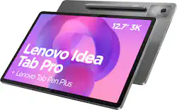 Lenovo - Idea Tab Pro - 12.7" 3K Tablet - 8GB RAM - 256GB UFS - with Tab Pen Plus - Luna Grey - Front_Zoom