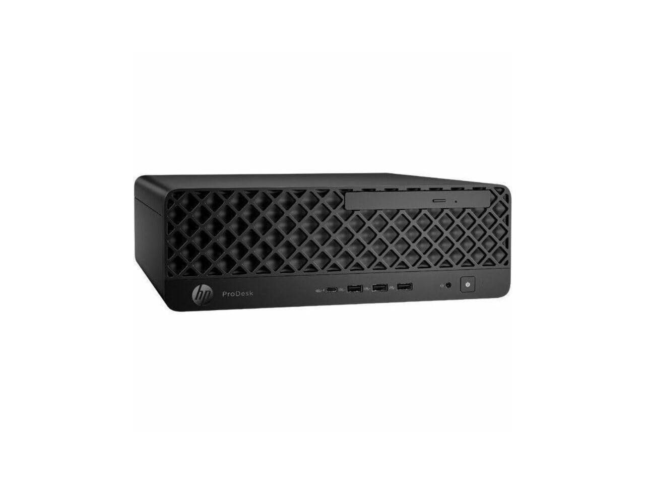 Alt View 5. HP - HP ProDesk 4 G1i Desktop Computer - Intel Core Ultra 7 15th Gen 265 - vPro Technology - 32 GB - 1 TB SSD - Small Form - Black.