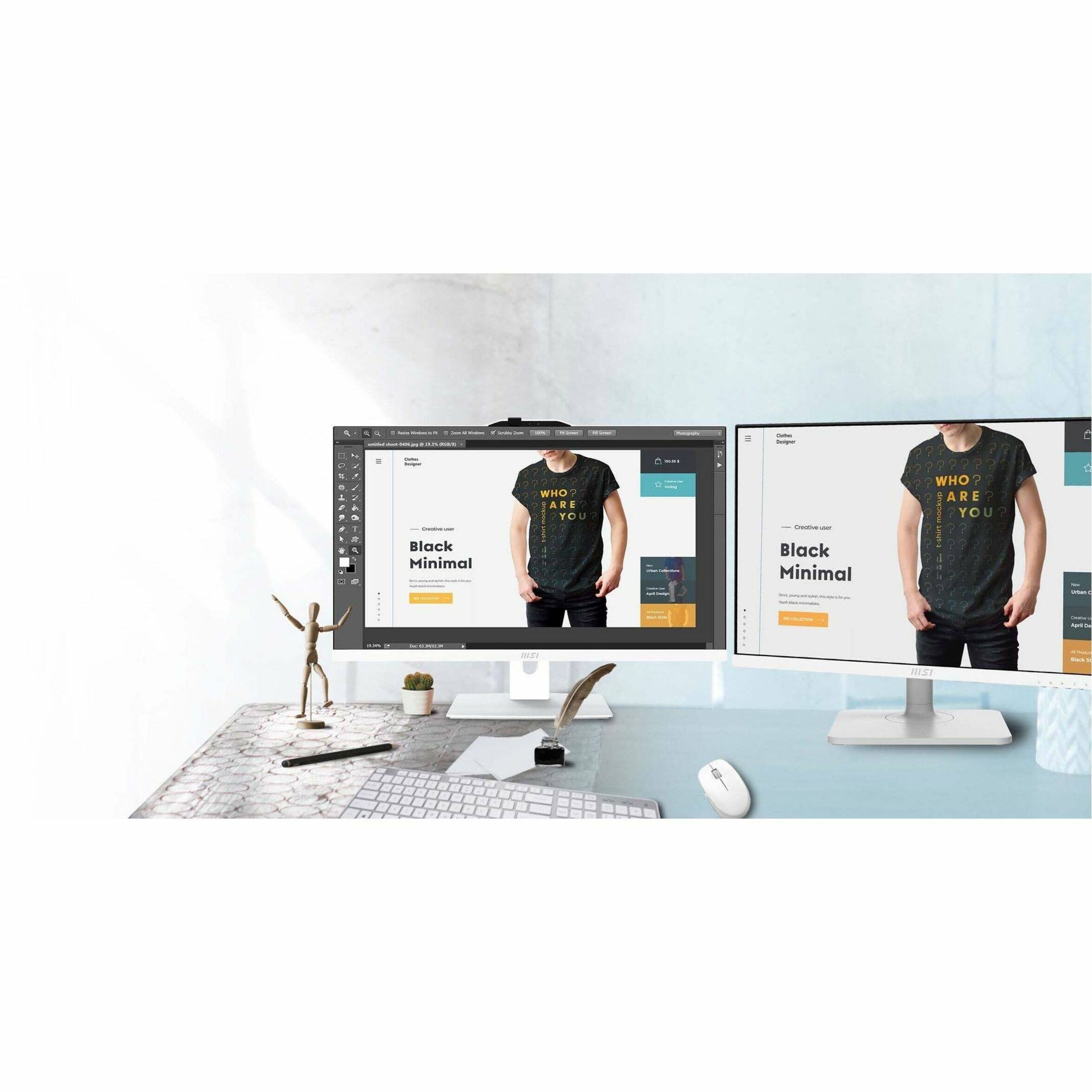 The text on the image reads: "Black Minimal WHO ARE YOU."