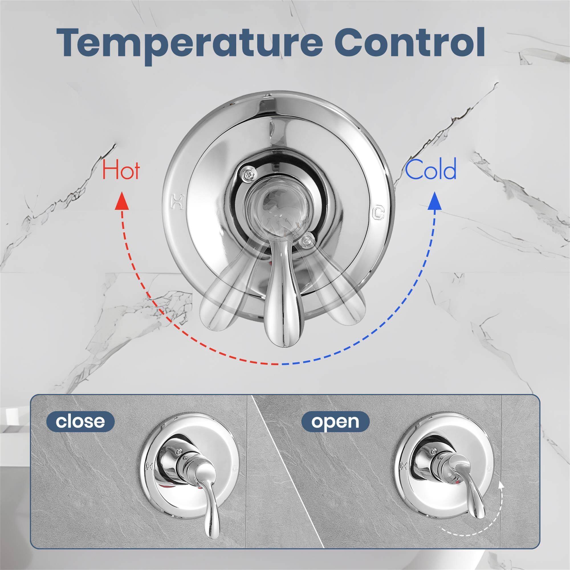 Temperature Control

Hot  
Cold

close  
open