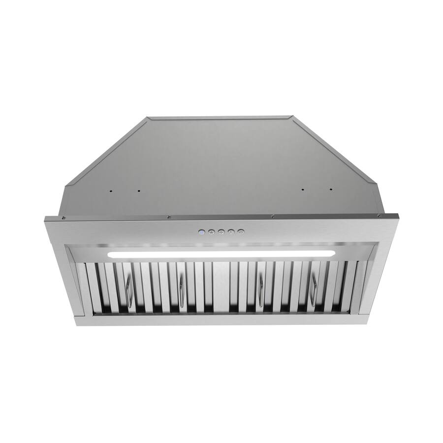 28 Inches Streamline 28 inches Externally Vented Range Hood Insert Brushed ...