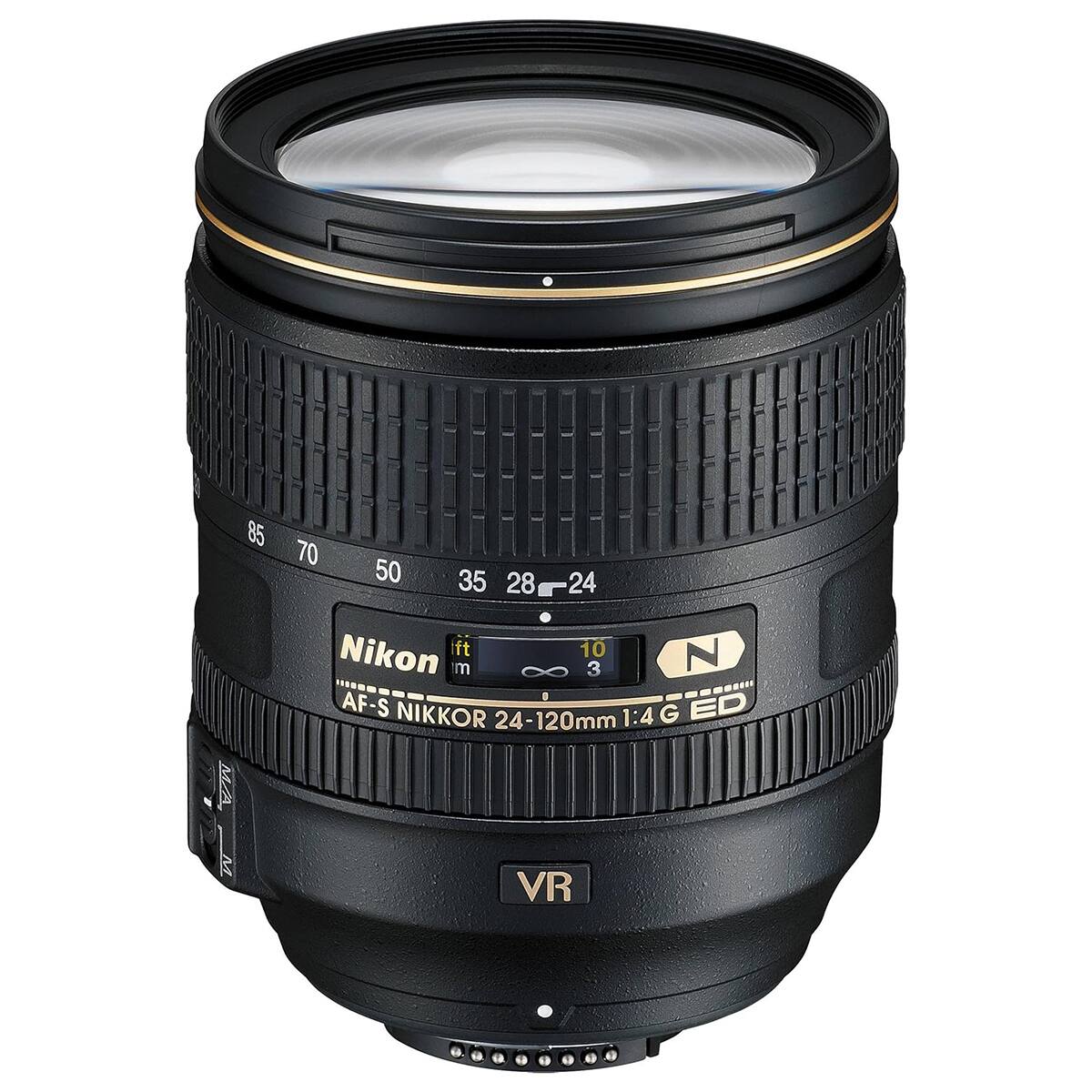 85 70 50 35 28-24 Nikon ft 10 N m 3 AF-S NIKKOR 24-120mm 1:4 G ED VR