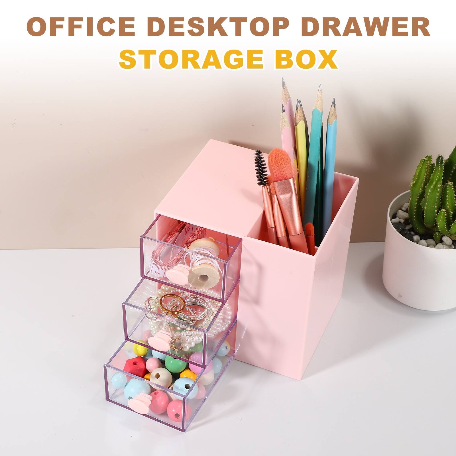 OFFICE DESKTOP DRAWER STORAGE BOX