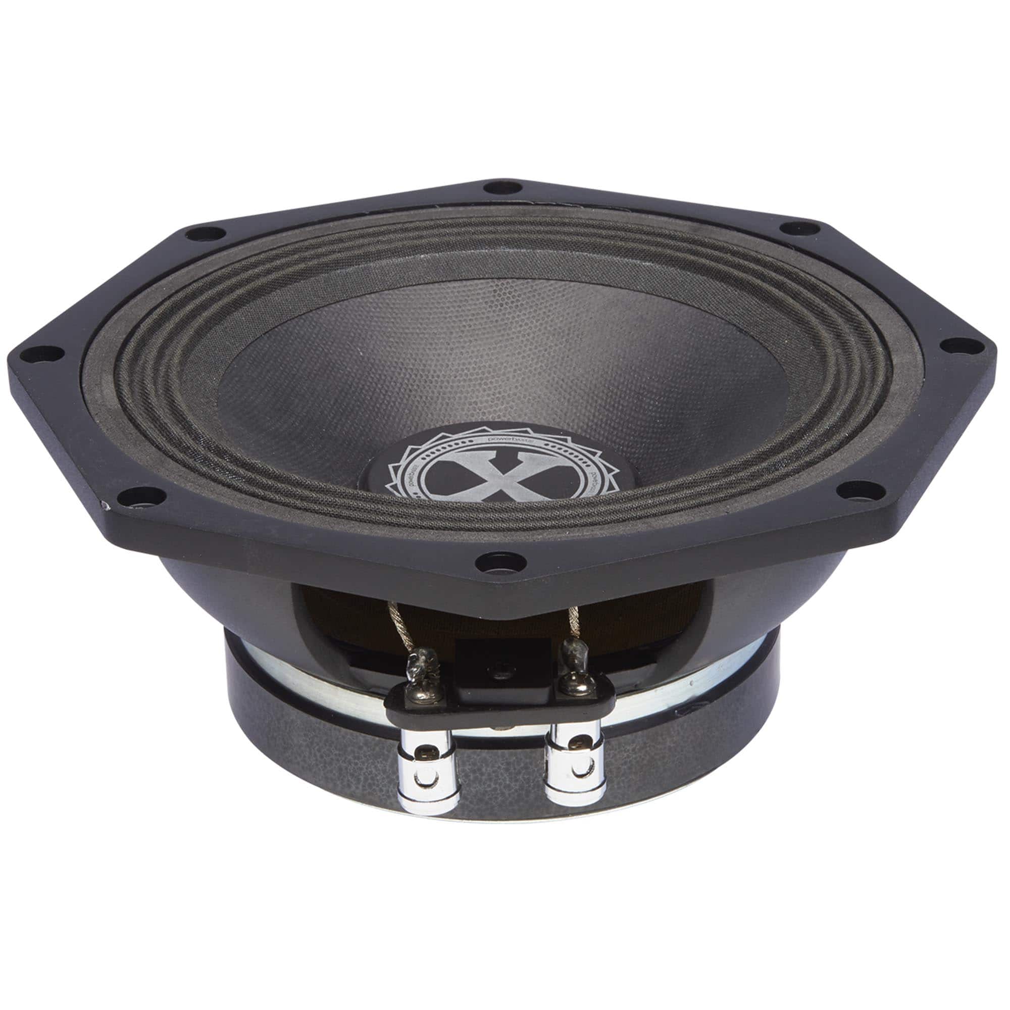 Powerbass - XPRO-65CX - 6.5" Cast Frame Midrange Driver 4-Ohm - Black/Gray