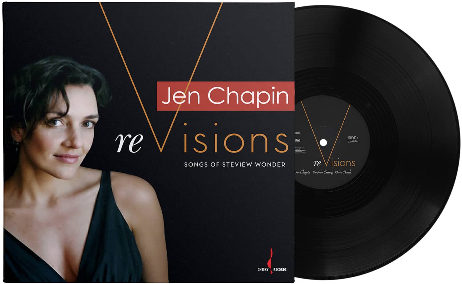 Jen Chapin - Revisions: Songs of Stevie Wonder   - VINYL LP price history on PriceWatchPro