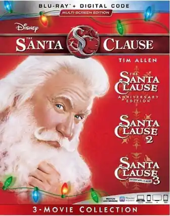 Front. The Santa Clause 3-Movie Collection - BLU-RAY.
