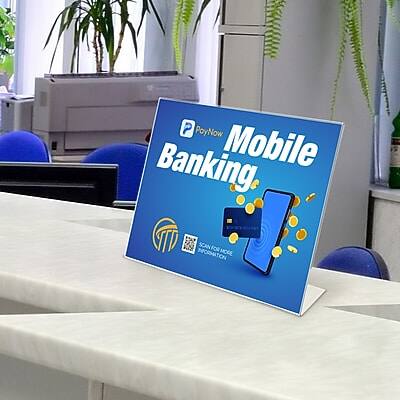 PayNow Mobile Banking  
SCAN FOR INFORMATION