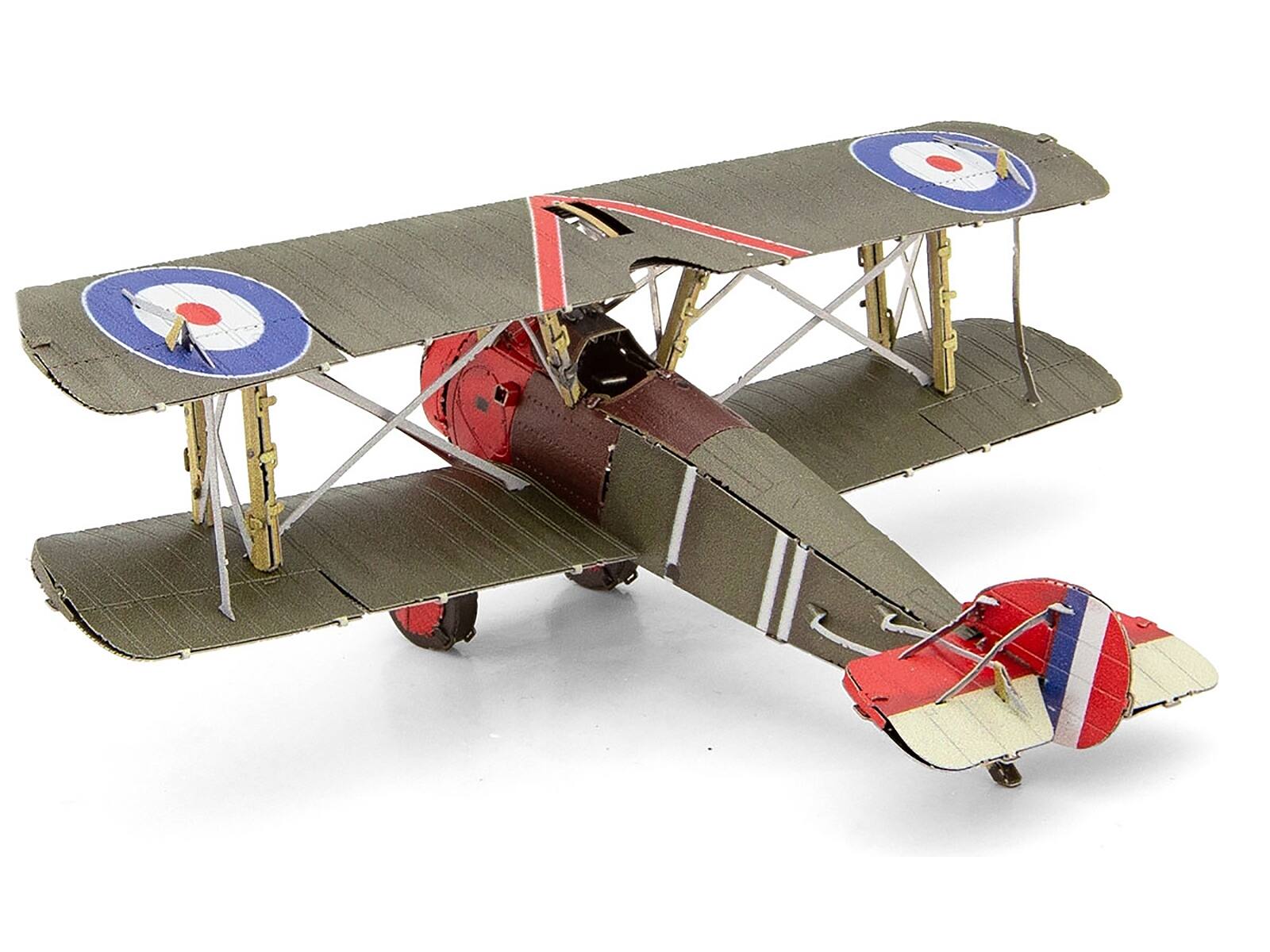 Angle. Metal Earth - Sopwith Camel WWI British Royal Flying Corps Aircraft Steel Model Kit Moderate Difficulty Metal Earth - Multi.