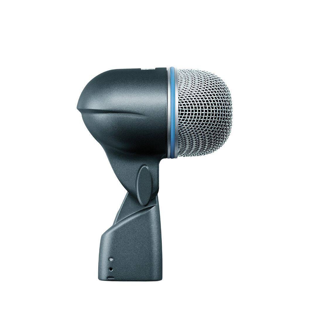 Left. Shure - Shure BETA 52A Supercardioid Dynamic Kick Drum Microphone with High Output Neodymium Element.