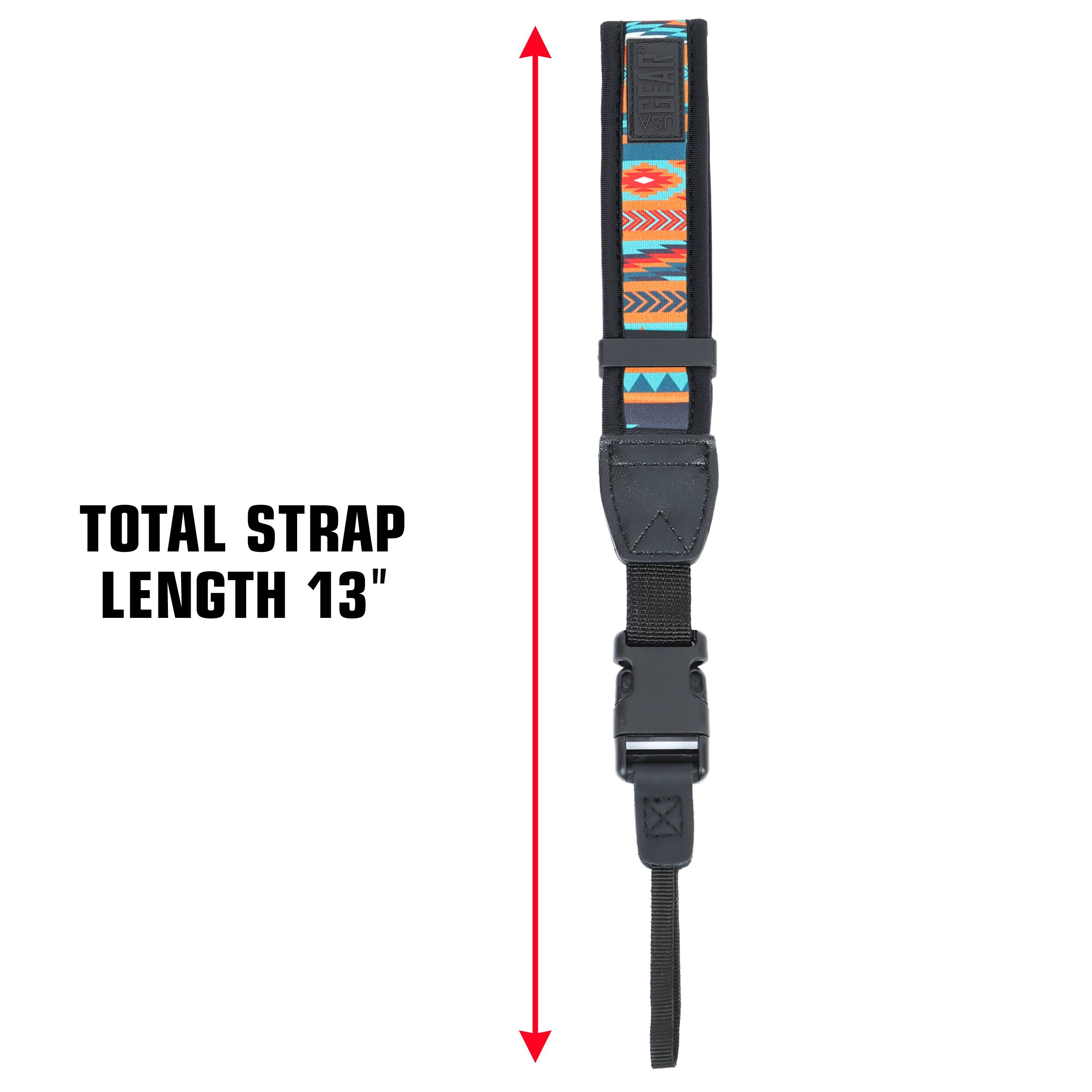 TOTAL STRAP LENGTH 13"