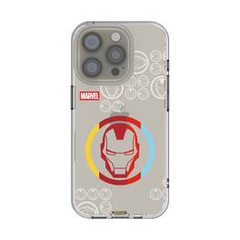 Keyscaper - Marvel Sigil Clear Phone Case - Apple iPhone 15 - Iron Man