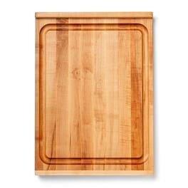 John Boos - Countertop Reversible Wood Cutting Board with Juice Groove, Maple - Maple/Brown