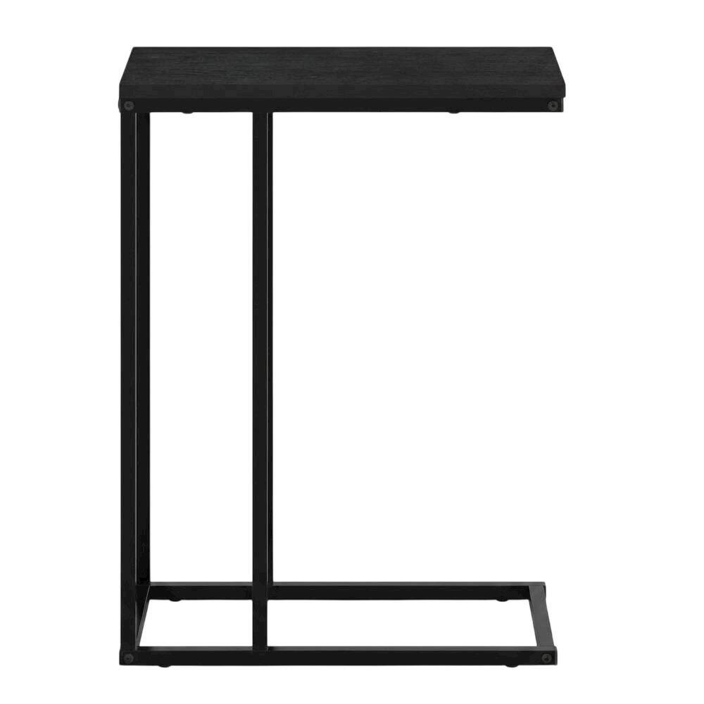 Back. FurniFact - FurniFact Side Table, Quality Build, Durable Wood Frame - Americano - Americano.