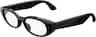 Meta - Starfire Kylie Edition-Smart AI glasses for Women, Men-Meta AI, 12MP Camera, Live Translate-Transitions Grey Lenses - Classic Black