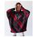 Front. Pegasus - 34" x 34" Digital Dash Sherpa Hooded Fan Cape - Multicolor.