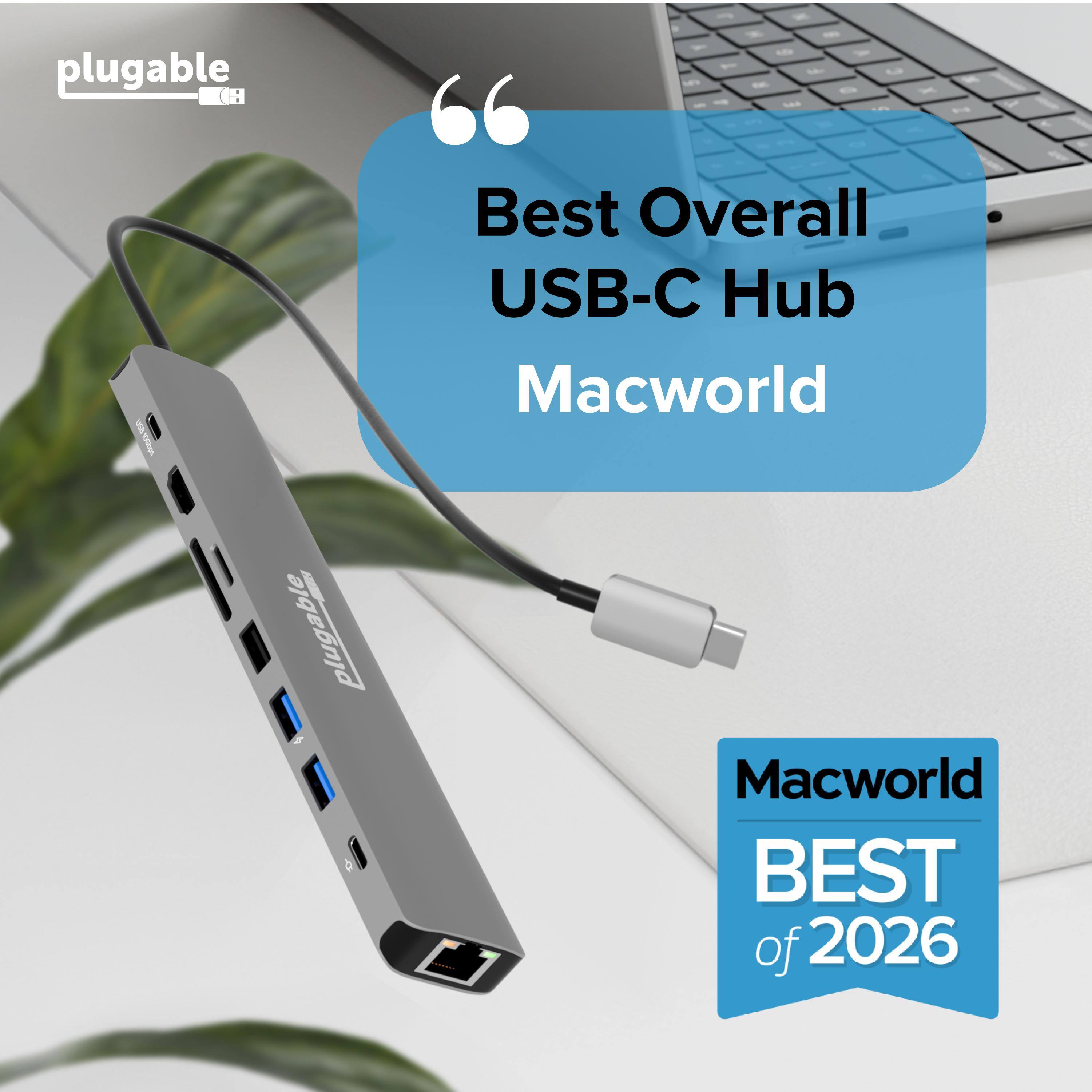 plugable H Me " Best Overall USB-C Hub Macworld plugable - Macworld BEST of 2026