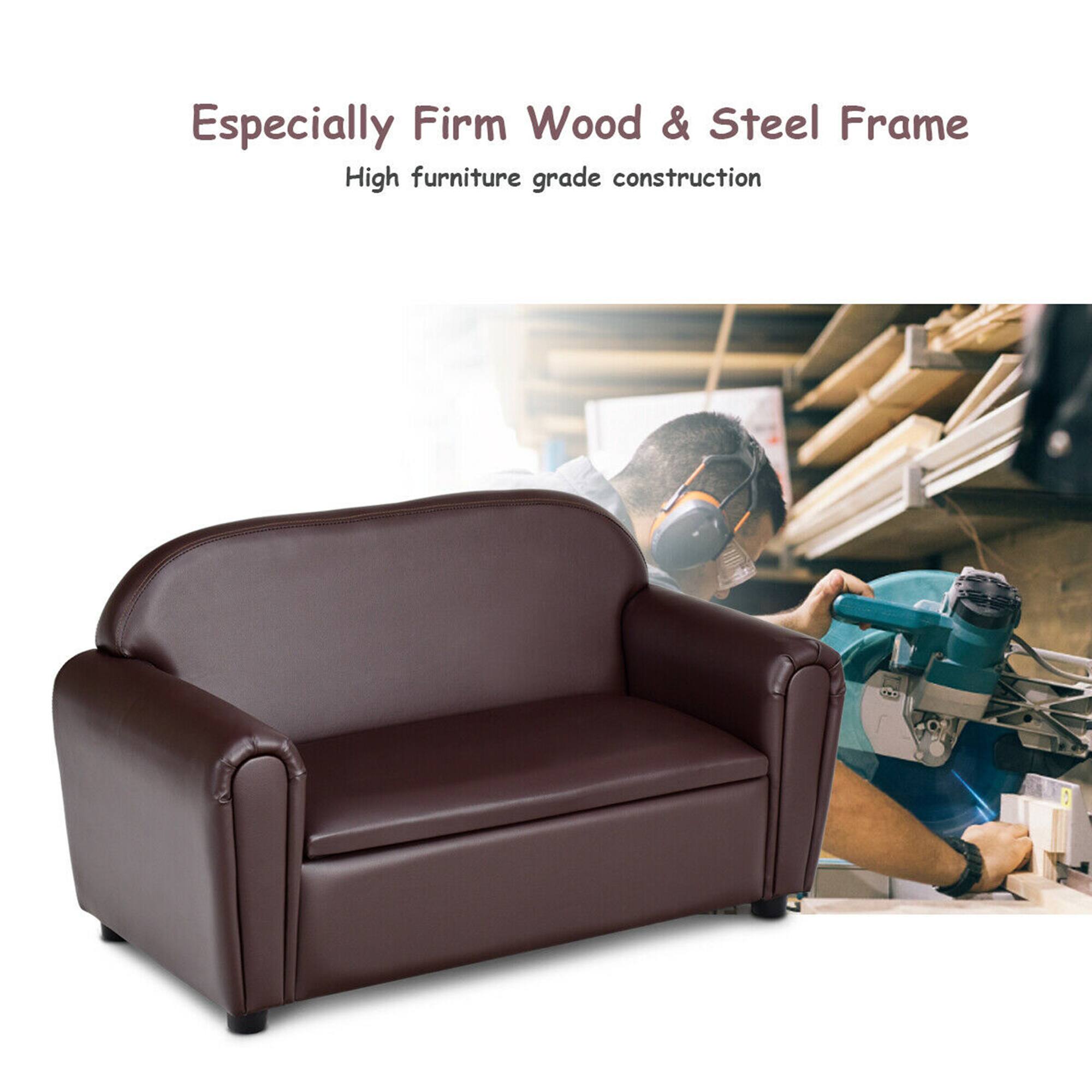 Especially Firm Wood & Steel Frame  
High furniture grade construction